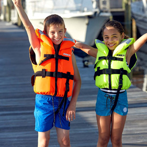 2022 Jobe Kids Comfort Boating PFD Vest 244817375 Orange